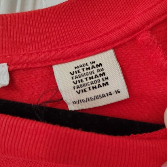 Red Levi's 1X Sweater - Picture 7 of 7